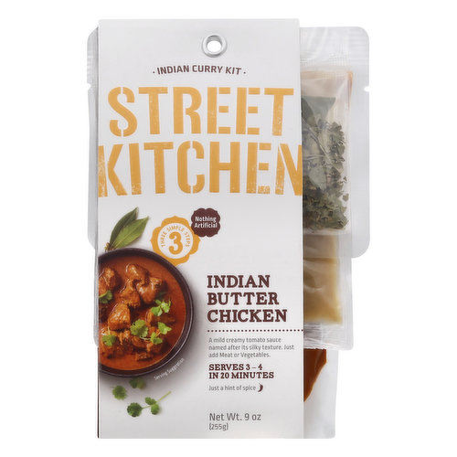 Street Kitchen Indian Curry Kit, Indian Butter Chicken