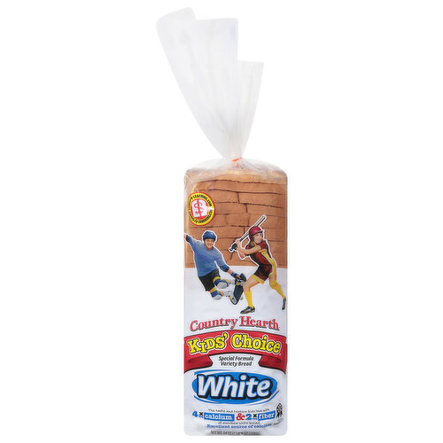 Country Hearth Bread, Variety, White, Special Formula