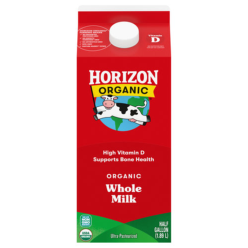 Horizon Organic Vitamin D Whole Organic Milk