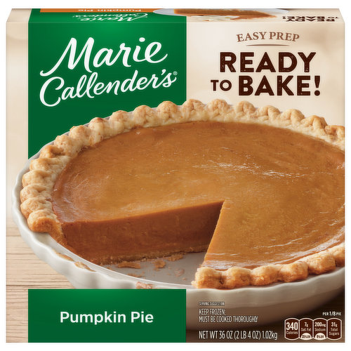 Easy prep. Ready to bake! Extra flaky pastry crust made from scratch. The perfect pie every time. With made-from-scratch crusts and delicious fruit fillings, Marie Callender's pies look and taste as great as homemade.