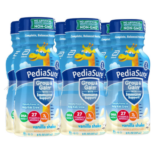 PediaSure Grow & Gain with Immune Support Shake - Vanilla