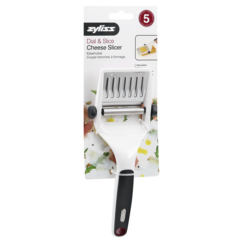 Zyliss Cheese Slicer, Dial & Slice