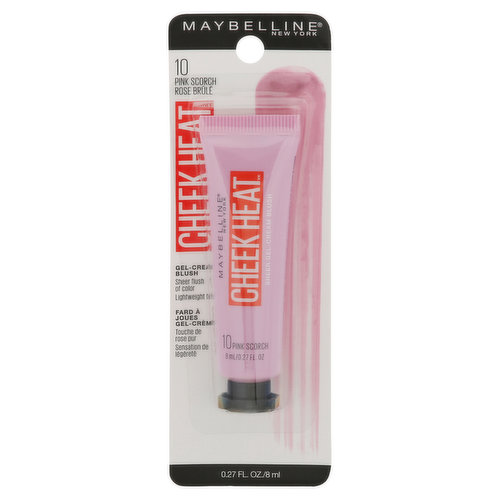 Maybelline Cheek Heat Gel-Cream Blush, Pink Scorch 10