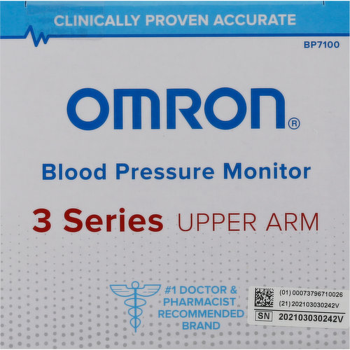  Omron Small Blood Pressure Monitor Cuff (17-22 cm) : Health &  Household