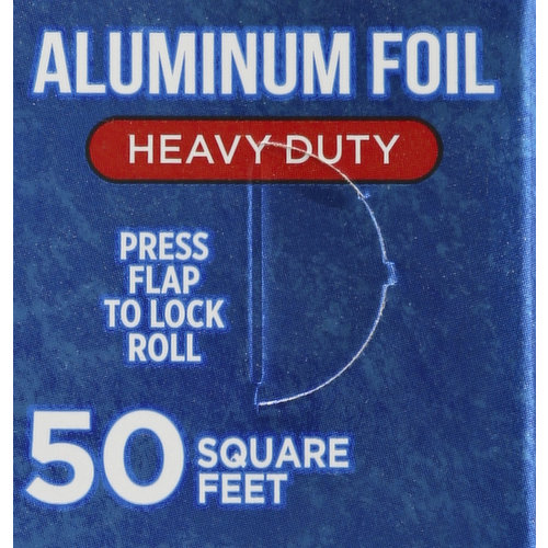 Total Home Heavy Duty Aluminum Foil Sq ft - 50 | CVS
