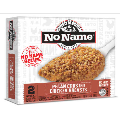 No Name Pecan Crusted Chicken Breasts