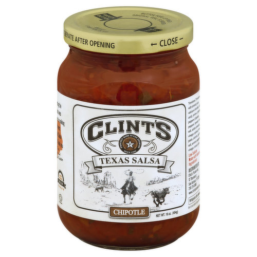 Clint's Salsa, Texas, Chipotle