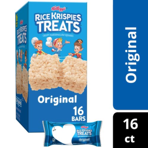 Rice Krispies Treats Crispy Marshmallow Squares, Original, Value Pack