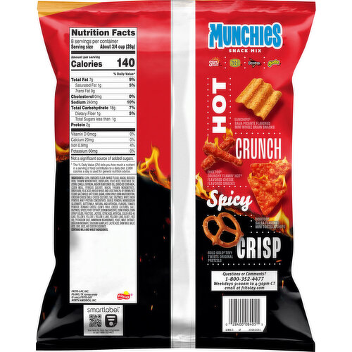Munchies Snack Mix, Flamin' Hot Flavored