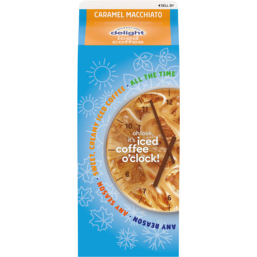 【Caramel Macchiato】 International Delight Iced Caramel Macchiato Coffee, 15 fl