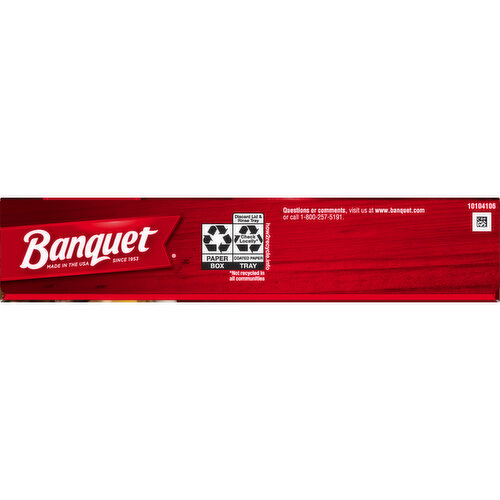 Banquet Family Size Frozen Salisbury Steaks & Brown Gravy
