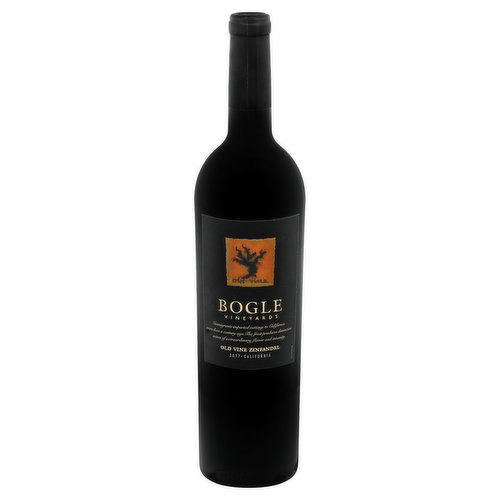 BOGLE VINEYARDS Old Vine Zinfandel, 2017, California