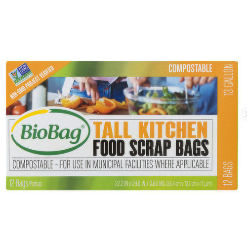 13 Gallon Tall Kitchen Food Scrap Bag