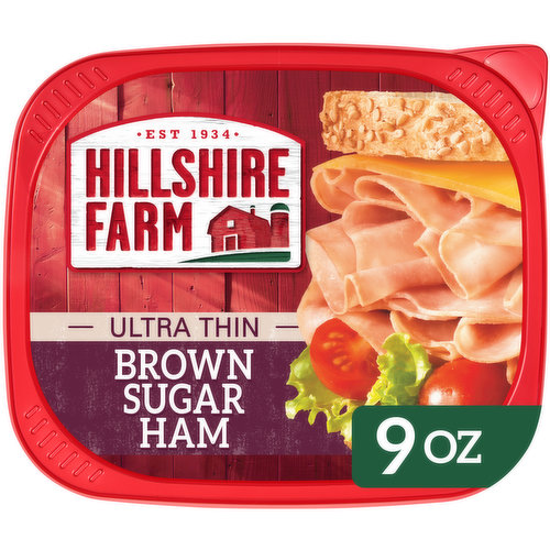 Hillshire Farm Hillshire Farm Ultra Thin Sliced Brown Sugar Ham Sandwich Meat, 9 oz