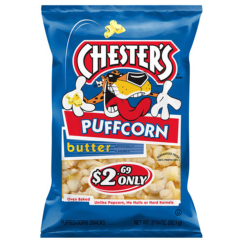 Chester's Puffcorn, Butter