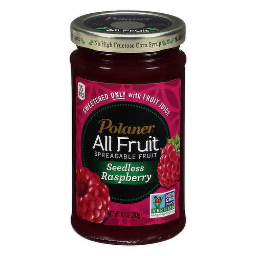 Polaner All Fruit Seedless Raspberry Spreadable Fruit