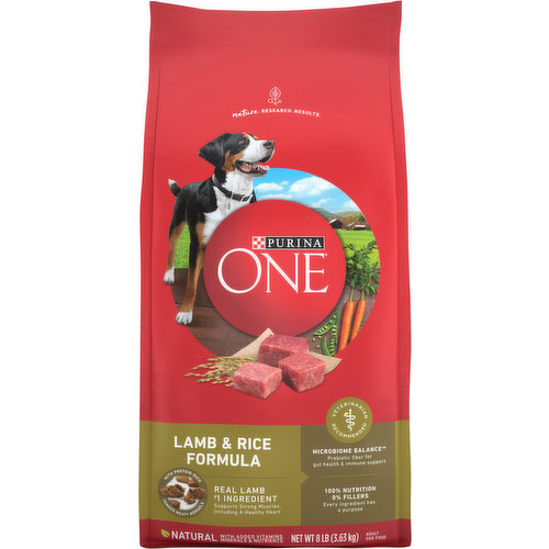 Natural lamb hotsell dog food