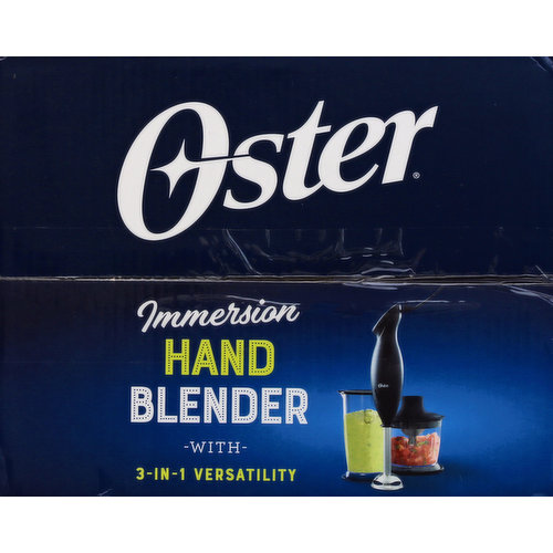 Oster 2-Speed Immersion Hand Blender - Matte Black 