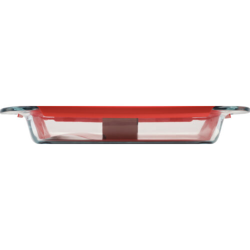 Pyrex Easy Grab 3-qt Oblong Baking Dish w/Red Lid (9 x 13)