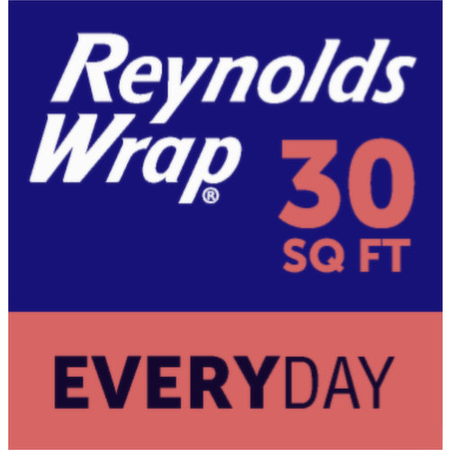 Reynolds Wrap Aluminum Foil, Everyday, 30 Square Feet