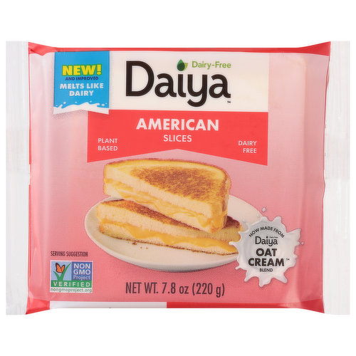 Daiya Cheese Slices, Dairy-Free, American