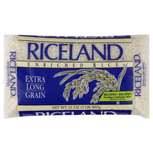 Riceland Foods, a farmer-owned cooperative, is proud of its 75-year history of producing quality rice products. Generation after generation of Riceland farmers in the Mid-South have cultivated and harvested rice to become Riceland Rice. You can be confident that the Riceland products you buy are backed by generations of rice farmers whose goal is to produce the finest rice, for their families and yours. Grown in USA.