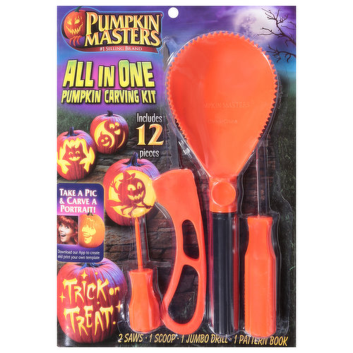 Pumpkin Masters Pumpkin Carving Kit, All in One