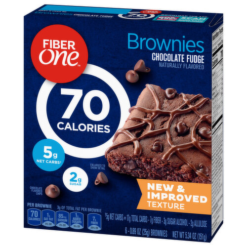 Fiber One Chocolate Fudge Brownies