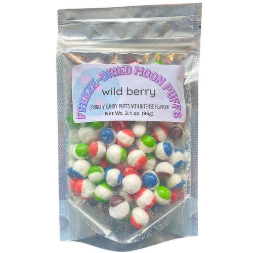 Freeze Dried Moon Puffs Wild Berry