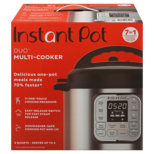 INSTANT POT Duo 60 7-in-1 Pressure Cooker