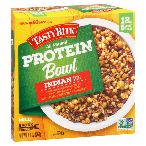 Tasty Bite Protein Bowl, Indian Style, Mild