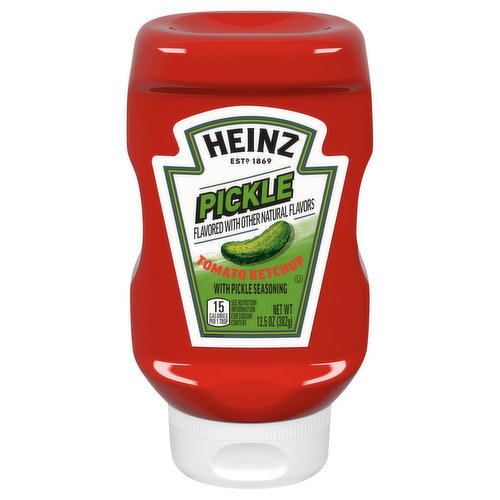 Heinz Tomato Ketchup, Pickle Flavored