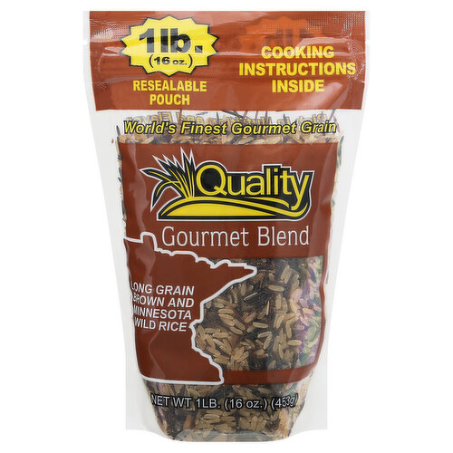 Quality Wild Rice, Gourmet Blend