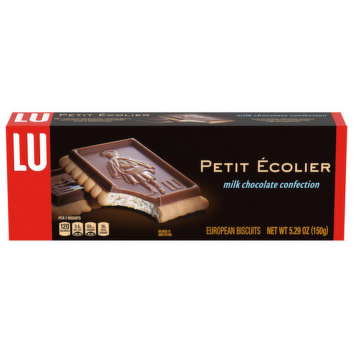 LU European Milk Chocolate Biscuit Cookies