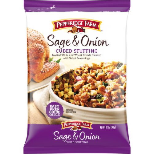 Pepperidge Farm® Bakery Classics Sage & Onion Cubed Stuffing