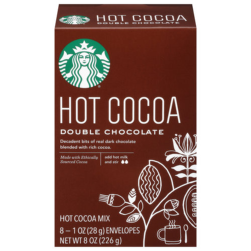 Starbucks Hot Cocoa Mix, Double Chocolate