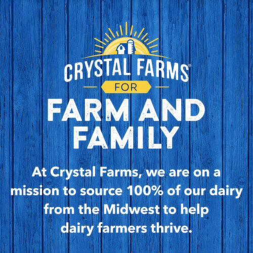 Crystal Farms Cheese, Gouda, Snack Cubes