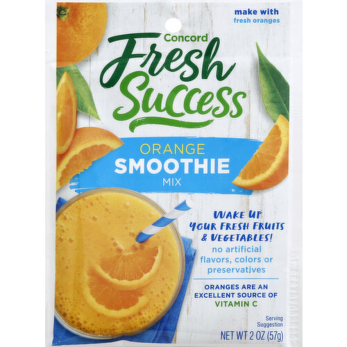 Concord Foods Smoothie Mix, Orange