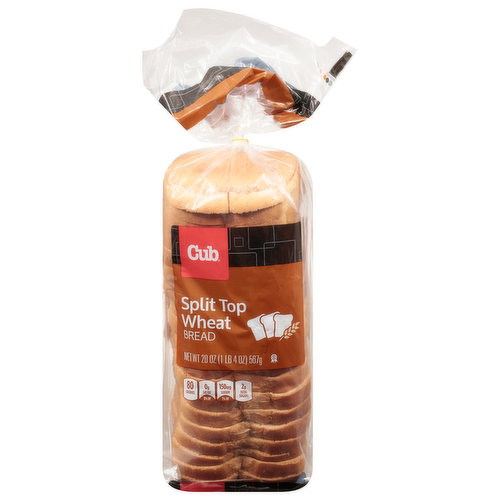Cub Wheat Bread, Split Top