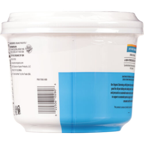 Spectrum Culinary Shortening, Organic, All-Vegetable