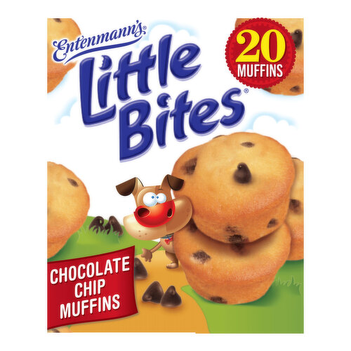 Entenmann's Little Bites Chocolate Chip Mini Muffins, 5 packs, 8.25 oz