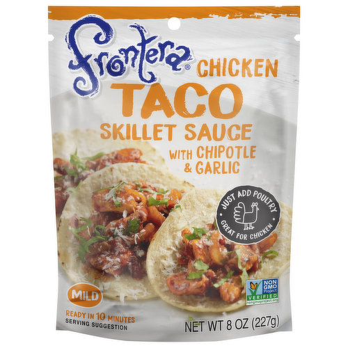 Frontera Skillet Sauce, Chicken Taco, Mild