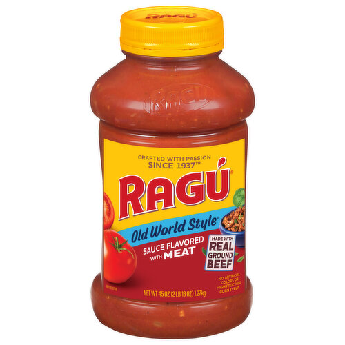 Ragu Old World Style Sauce, Meat