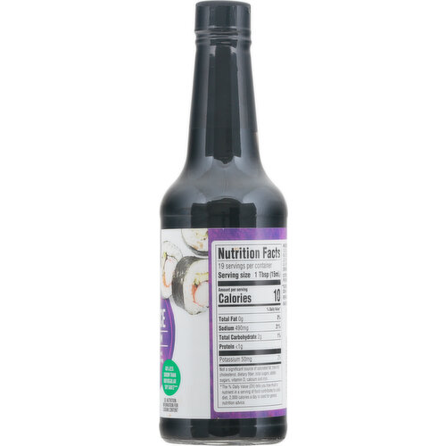 Essential Everyday Soy Sauce, Less Sodium