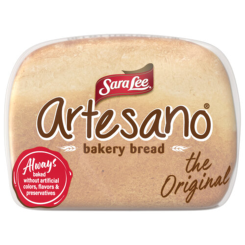Sara Lee Artesano Original White Pre-sliced Bread, 20 oz