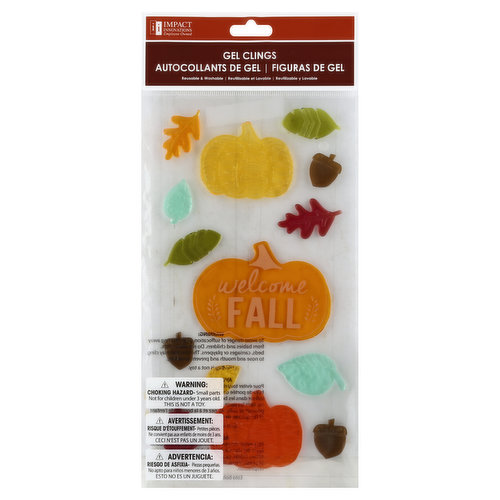 Impact Innovations Gel Clings, Welcome Fall