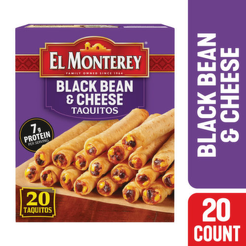 El Monterey Taquitos, Black Bean & Cheese