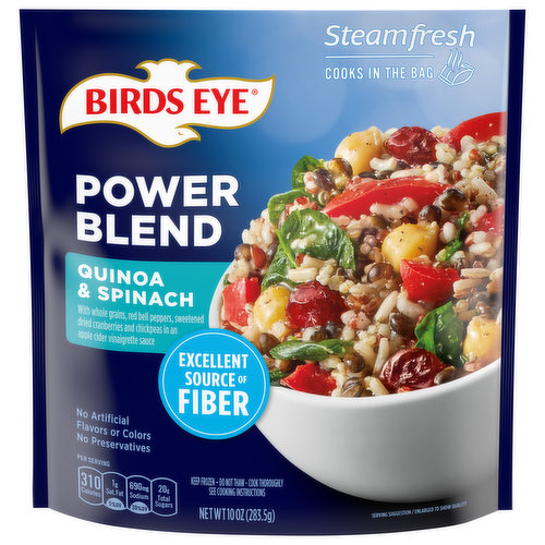 Birds Eye Steamfresh Power Blend Quinoa & Spinach Frozen Side