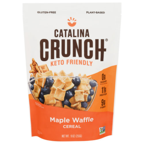 Catalina Crunch Cereal, Keto Friendly, Maple Waffle