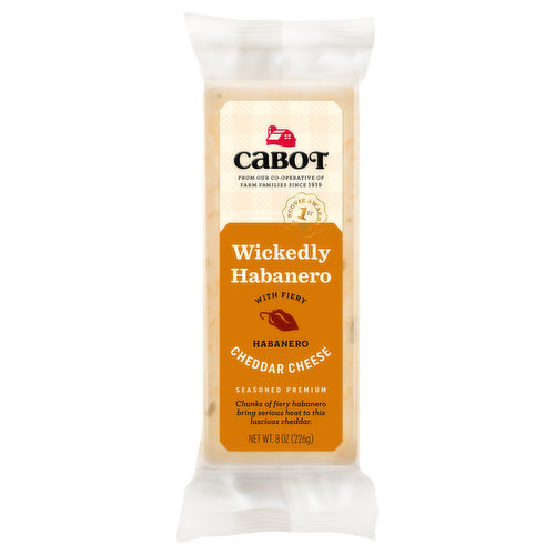 Cabot Wickedly Habanero Cheddar